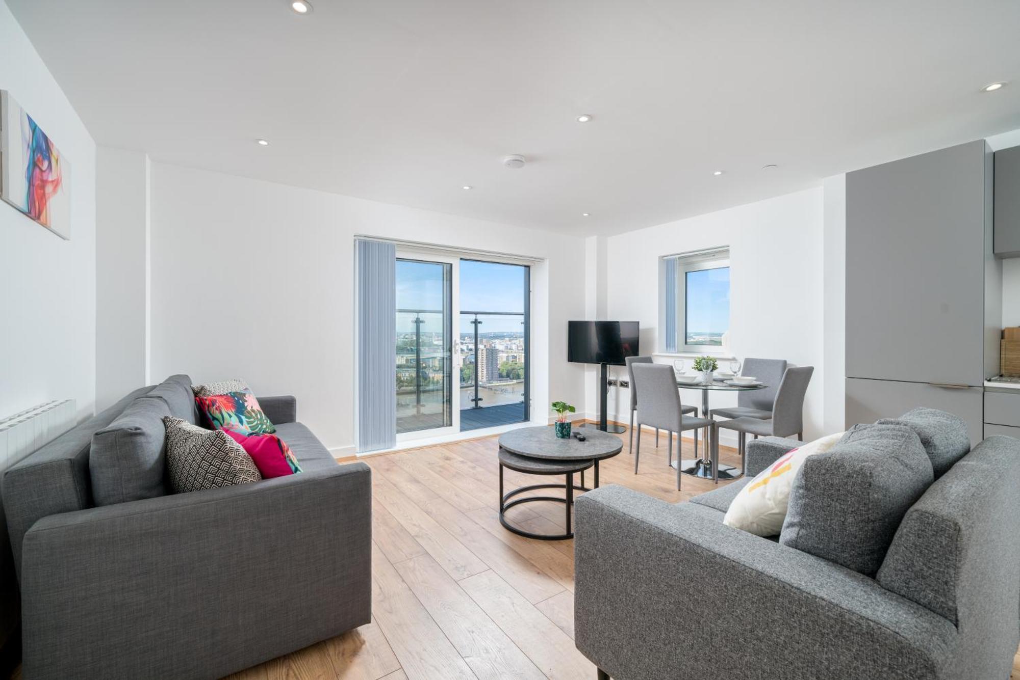 Skyvillion - London River Thames Top Floor Apartments By Woolwich Ferry, Mins To London Excel, O2 Arena , London City Airport With Parking Londres Exterior foto