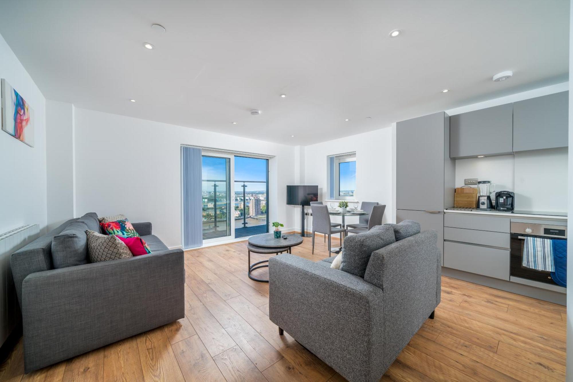 Skyvillion - London River Thames Top Floor Apartments By Woolwich Ferry, Mins To London Excel, O2 Arena , London City Airport With Parking Londres Exterior foto